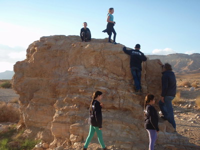 rock climbing