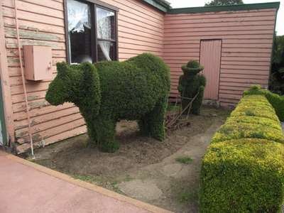 topiary in Railton