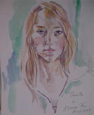 portrait by Maureen Fain