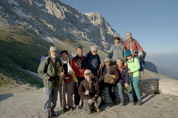 the group in Greece