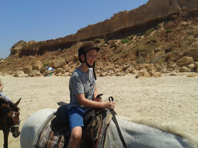 horse riding