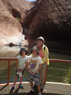 April 2014 The Red Centre of Australia with Saba Eitan and Granny Doreen