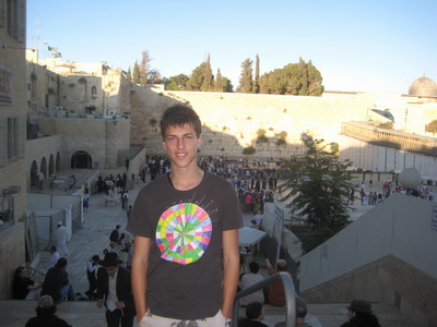 Mike Glasser in Jerusalem
