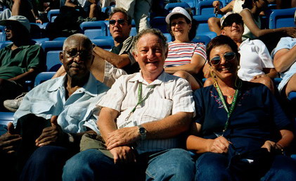 with Mac at US Open 2000