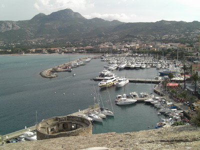 Calvi harbour