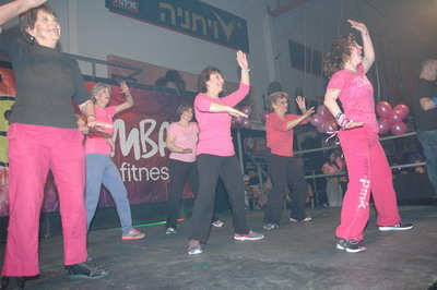 The zumba in pink