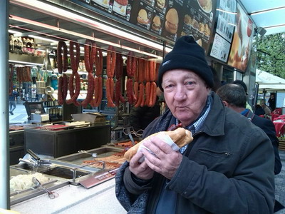 sausage in Prague