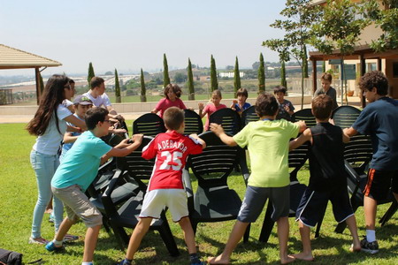 Itamar at summer camp