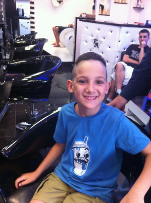 Itamar's haircut