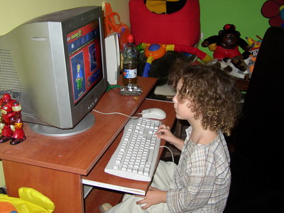 itamar at the computer