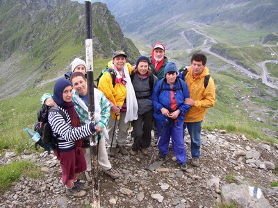 Doreen's trek in Romania